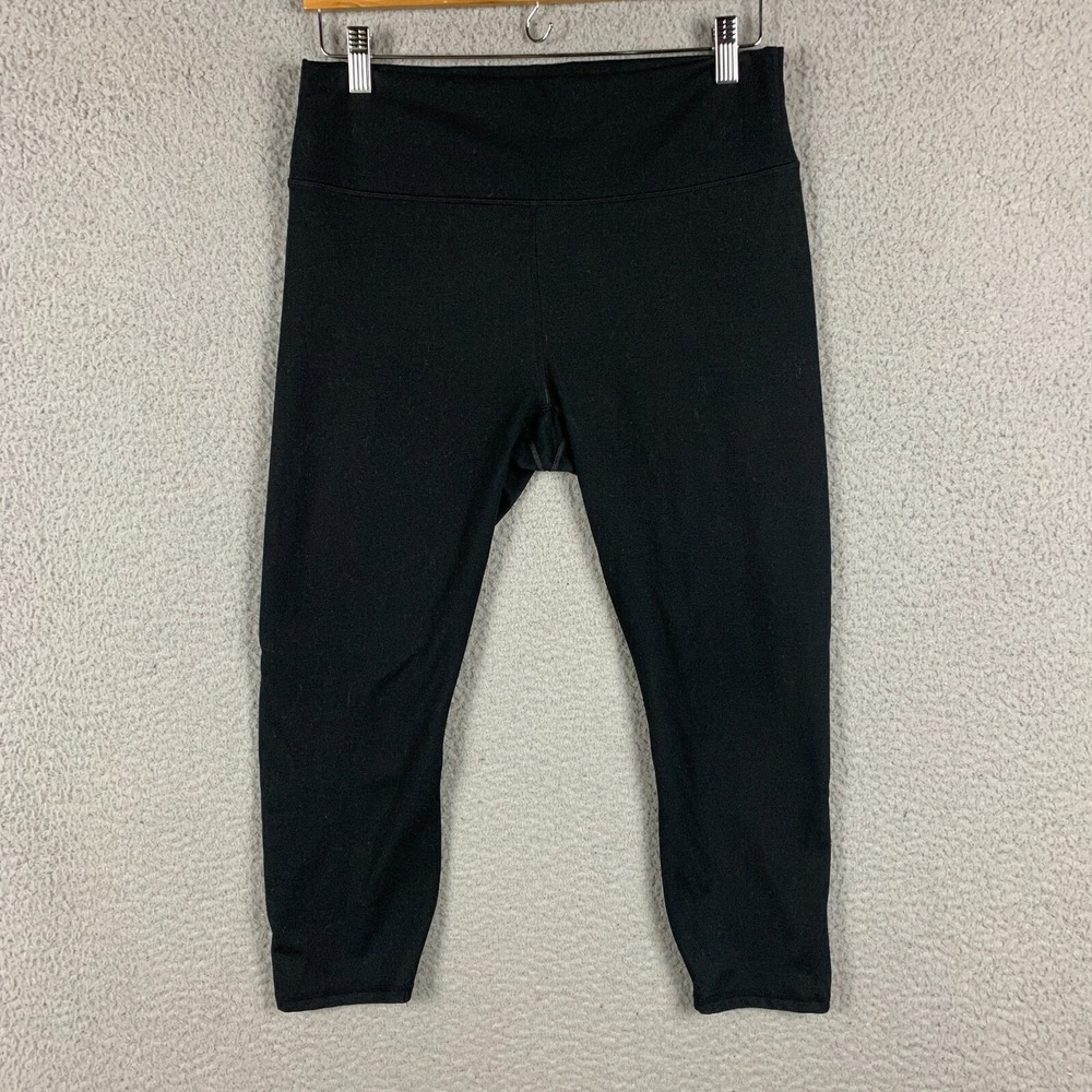 Powerhold By Fabletics Leggings 30x20 Black High Rise Crop Athletic